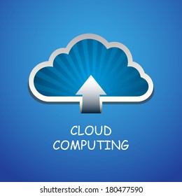 Cloud computing concept