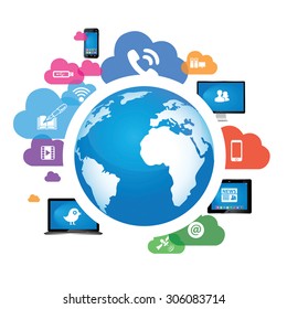 Cloud Computing concept