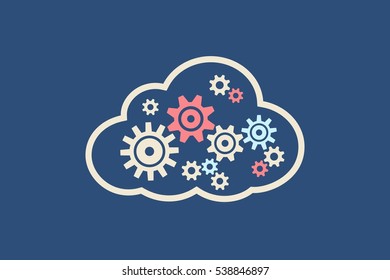 Cloud computing concept