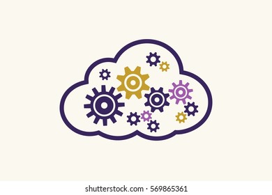 Cloud computing concept