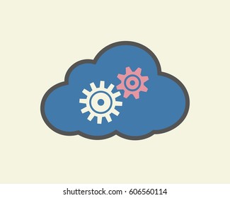 Cloud computing concept