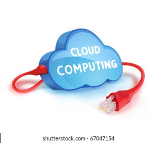 Cloud computing concept