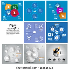 Cloud Computing concept set
