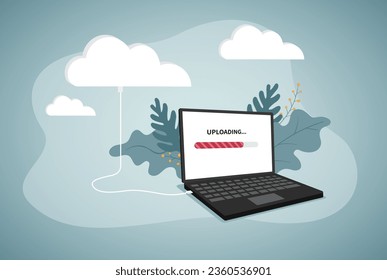 Cloud computing, Cloud connection, Online data transfer, IOT, Cloud storage, Downloading