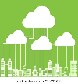 Cloud Computing Connectivity  City Network