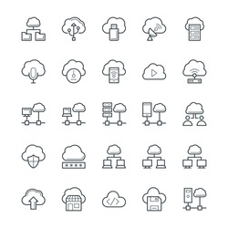 Cloud Computing Cool Vector Icons 3