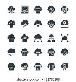 Cloud Computing Cool Vector Icons 2