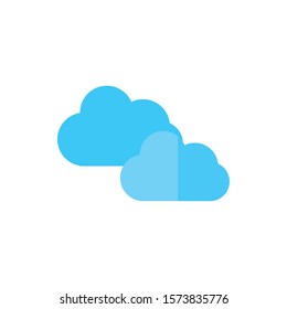 cloud computing data business strategy icon vector illustration