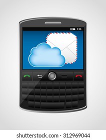 cloud computing design, vector illustration eps10 graphic 