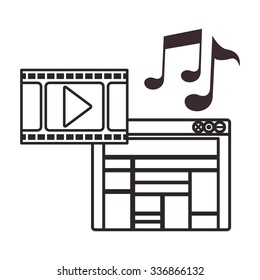 cloud computing design, vector illustration eps10 graphic 