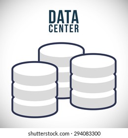 Cloud Computing digital design, vector illustration 10 eps graphic