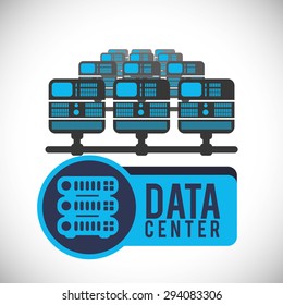 Cloud Computing digital design, vector illustration 10 eps graphic