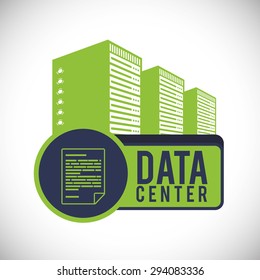 Cloud Computing digital design, vector illustration 10 eps graphic