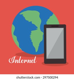 Cloud Computing digital design, vector illustration eps 10