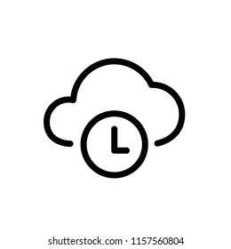 Cloud computing icon
