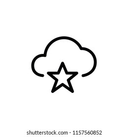 Cloud computing icon