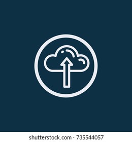 Cloud computing icon