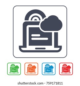 cloud computing icon