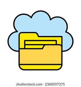 Cloud Computing Icon Design For Personal And Commercial Use