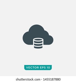 Cloud Computing Icon Design, Vector EPS10