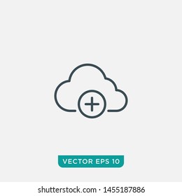 Cloud Computing Icon Design, Vector EPS10