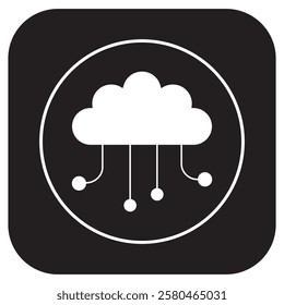 Cloud Computing Icon, The Future in the Cloud Unlocking the Power of Cloud Computing, Cloud Revolution Transforming Businesses with Scalable Solutions