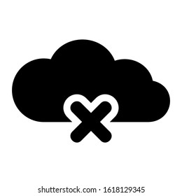 cloud computing icon isolated sign symbol vector illustration - high quality black style vector icons
