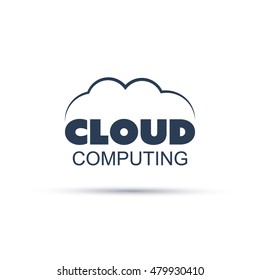 Cloud Computing Icon or Logo Design