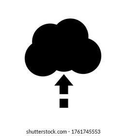 Cloud computing icon or logo isolated sign symbol vector illustration - high quality black style vector icons
