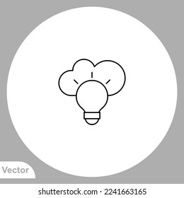 Cloud computing icon sign vector,Symbol, logo illustration for web and mobile