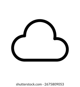 Cloud computing icon vector illustration on white background