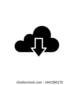 Cloud Computing Icon Vector Logo Template