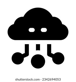 cloud computing icon for your website, mobile, presentation, and logo design.
