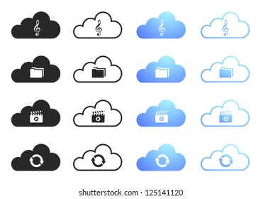 Cloud Computing Icons - Set 3