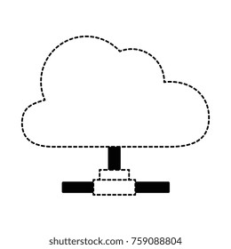 cloud computing isolated icon