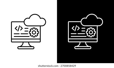 Coleção de Vários Estilos de Computação em Nuvem