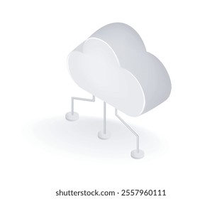 Cloud computing network storage server concept