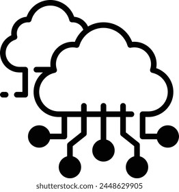 cloud computing for network or technology, you can use this icon because very good.