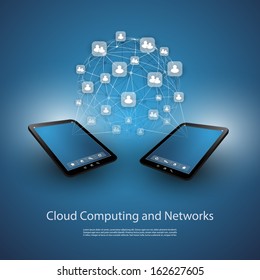 Computação Em Nuvem E Redes - Conceito De Design