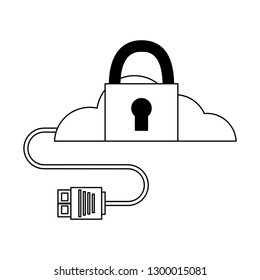 cloud computing security data cable