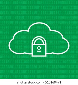 Cloud computing Security Symbol