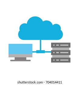 cloud computing with server