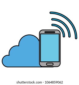 cloud computing with smartphone and wifi