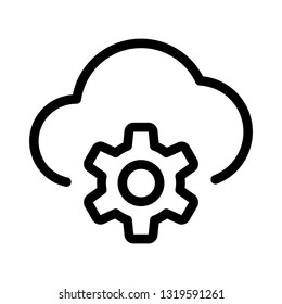 cloud computing software setting and preferences option