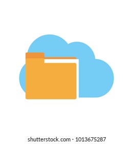 Cloud computing symbol