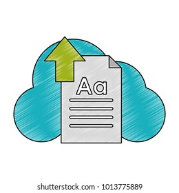 Cloud computing symbol