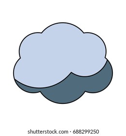 Cloud computing symbol