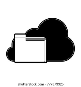 Cloud computing symbol
