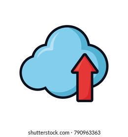 Cloud computing symbol