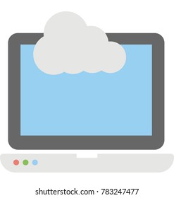 
Cloud Computing Vector Icon
